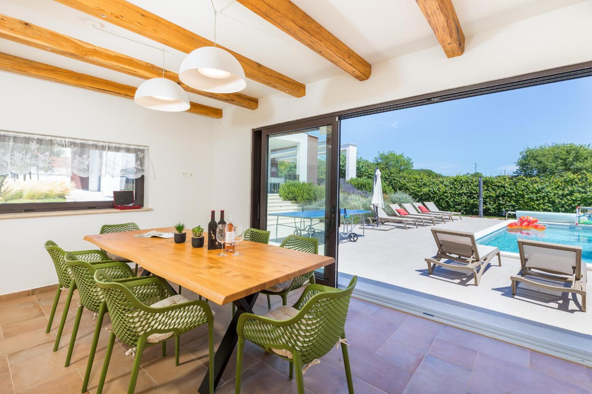 Villa Grofica, New House, Heated Pool, Jacuzzi, Playgroung & Bbq, Near Beaches, - Istria Pula
